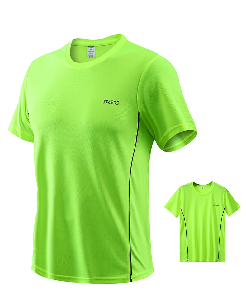 Men Sports Set Shirt Shorts Summer