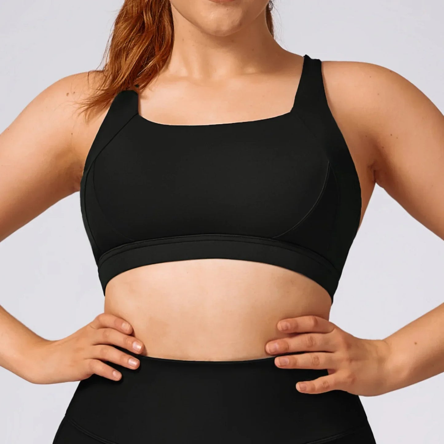 Women Yoga Set Plus Size Two Piece