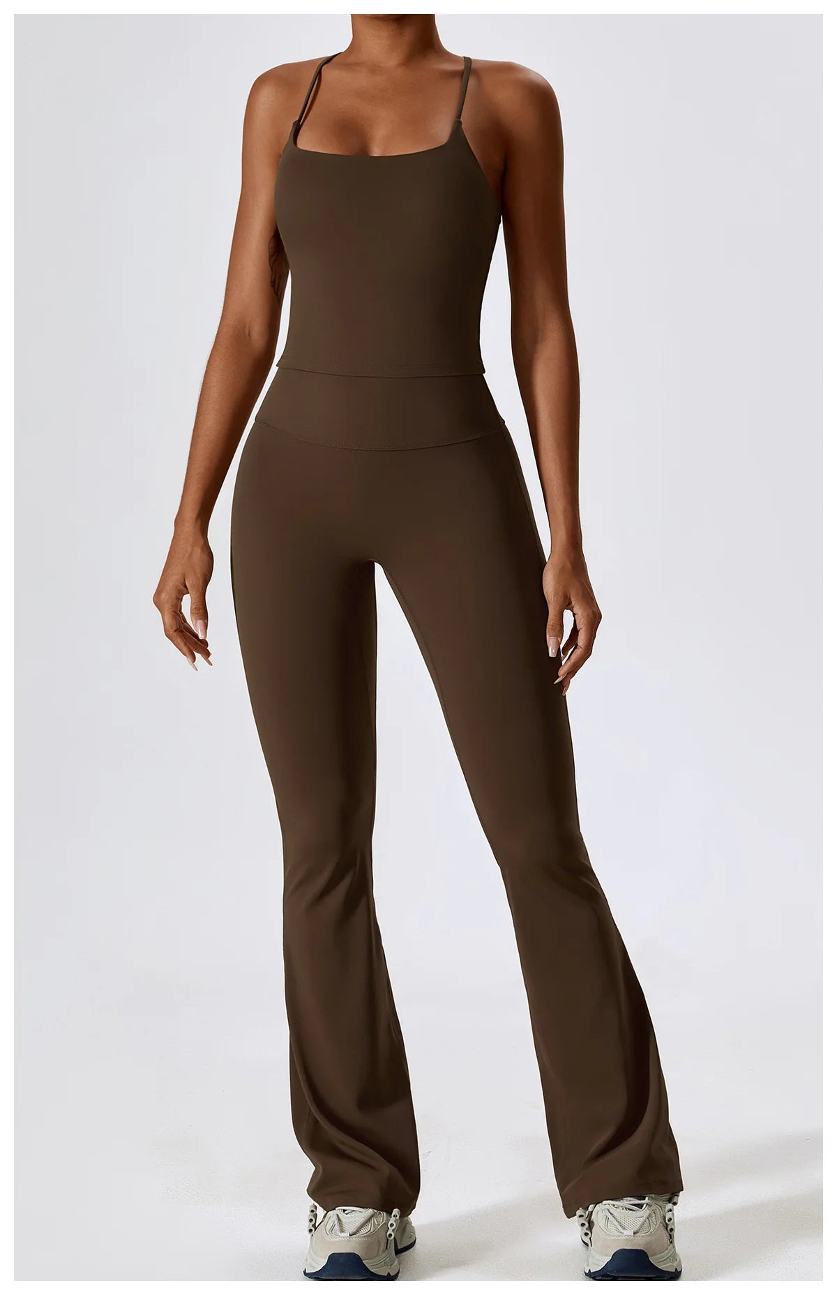 Women Tracksuit Yoga Set Crop Leggings