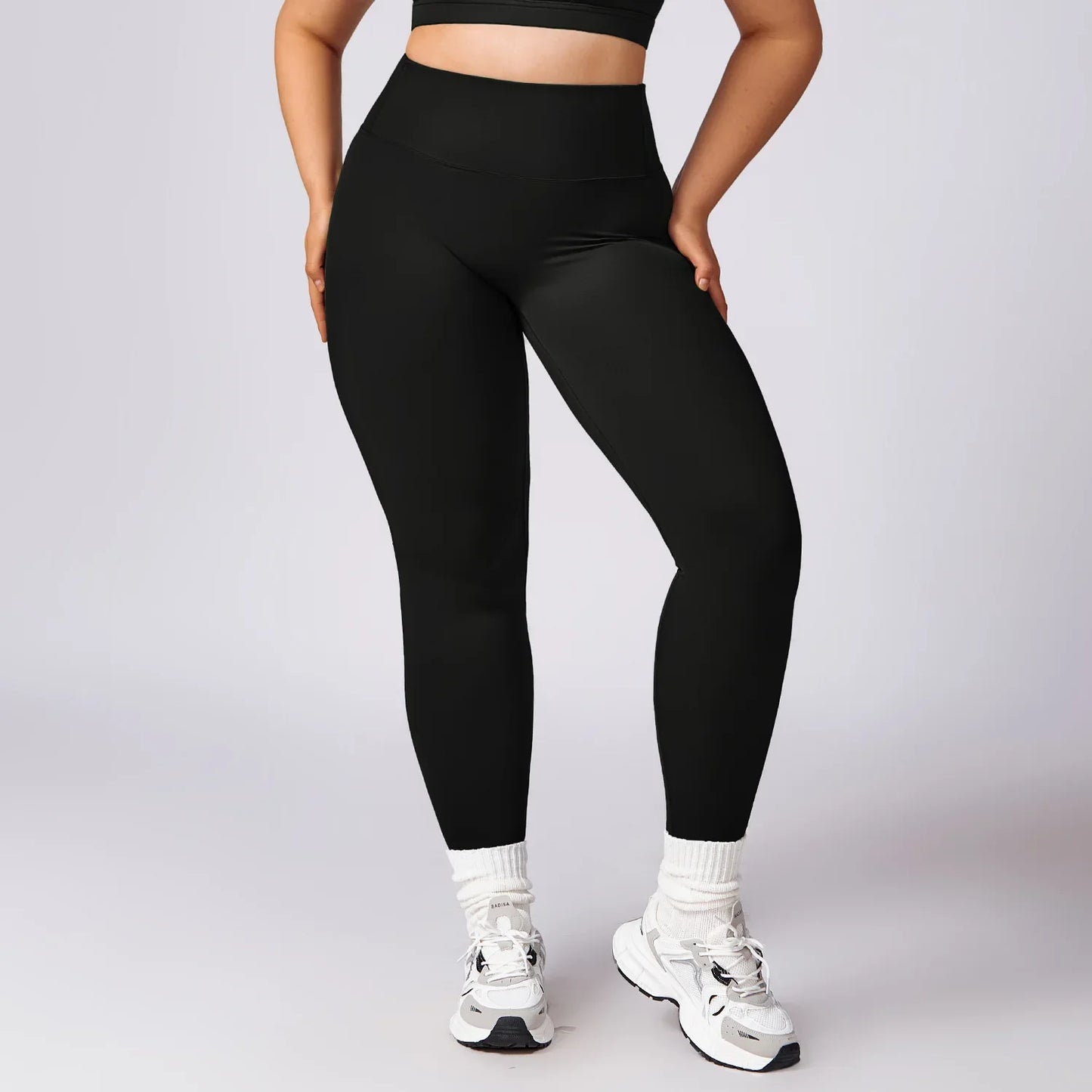 Women Yoga Set Plus Size Two Piece