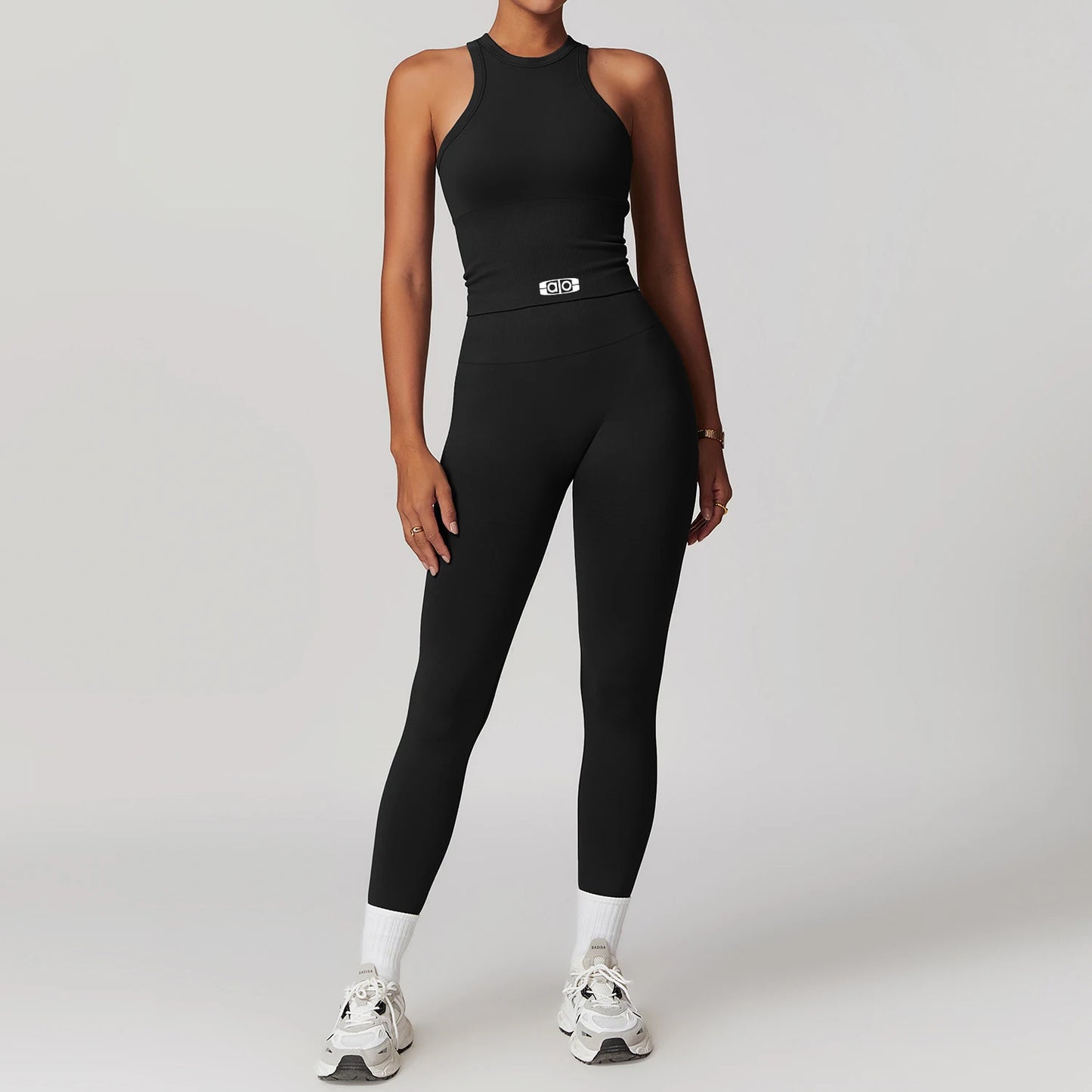 Women Yoga Set Seamless Backless