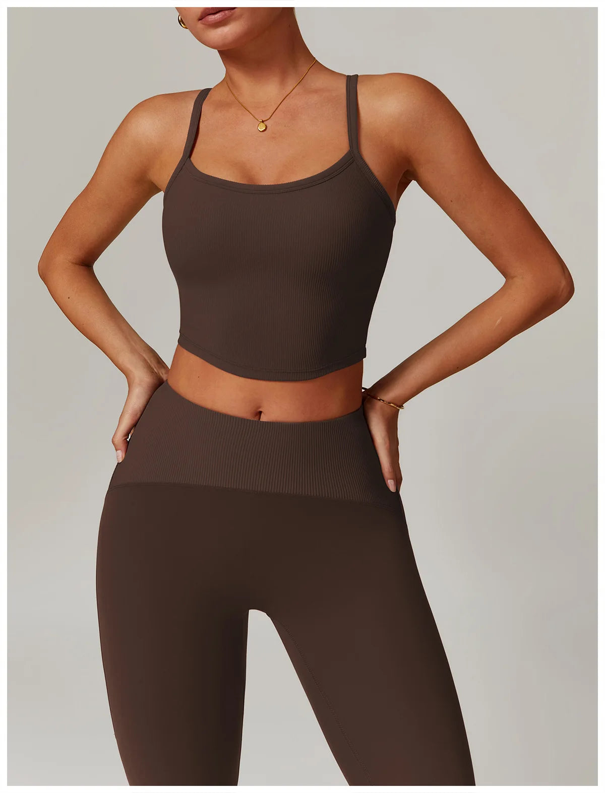 Women Yoga Set Jacket Bra Leggings