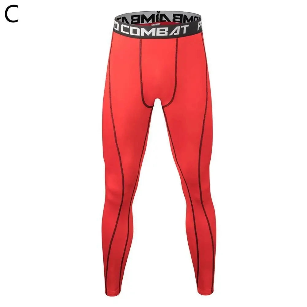 Men Compression Pants Gym Tights