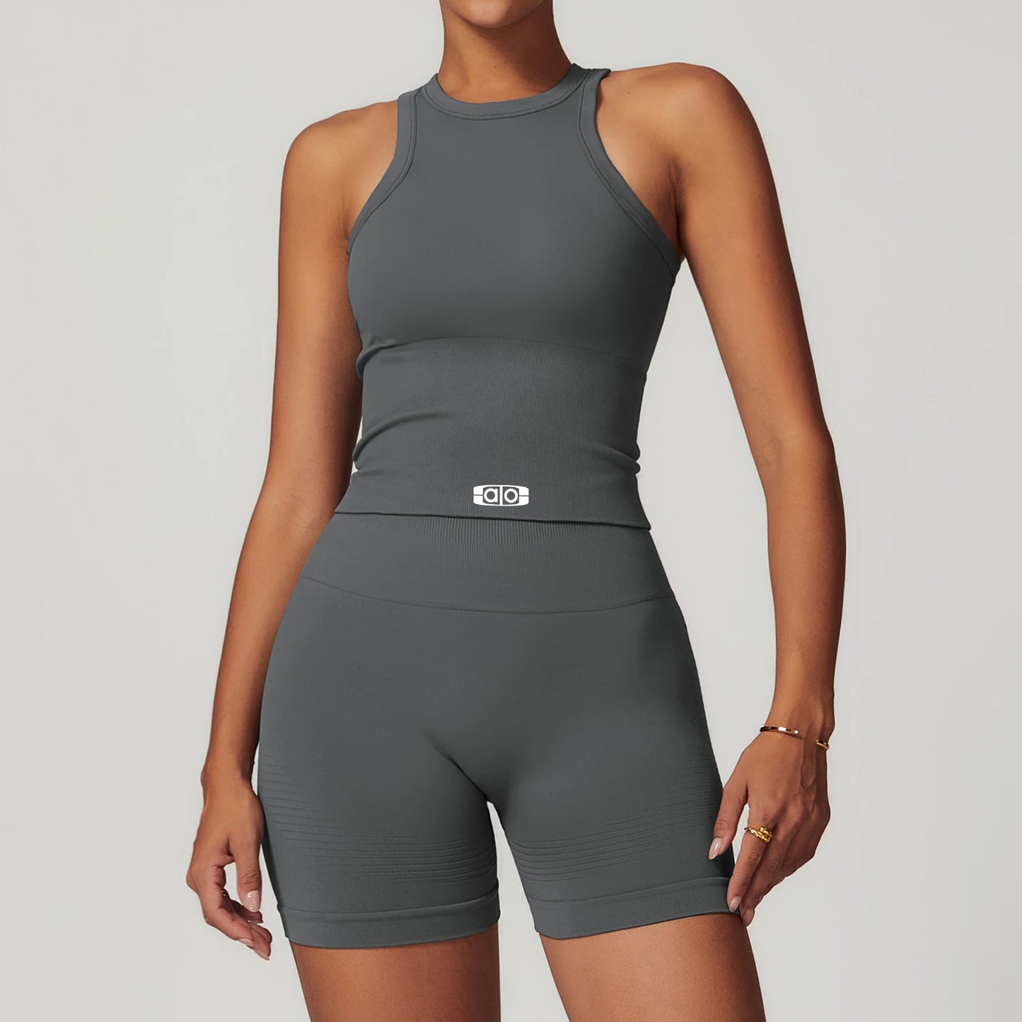 Women Yoga Set Seamless Backless