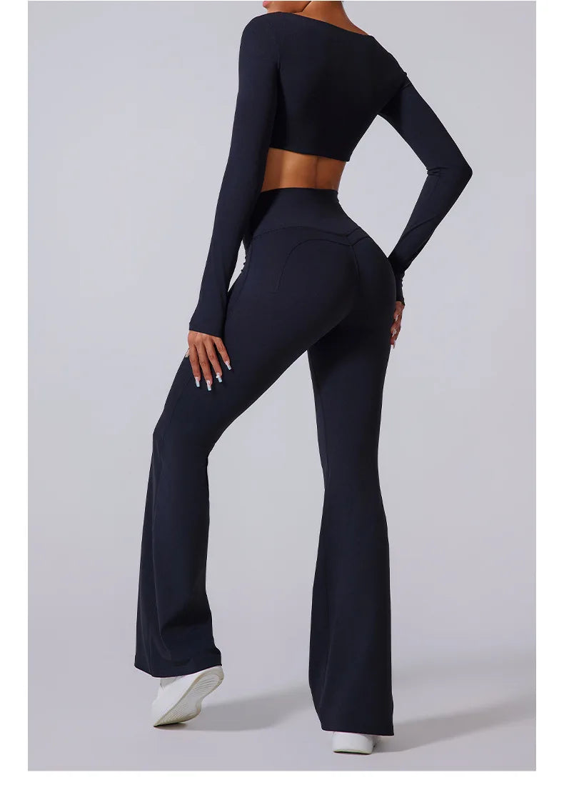 Women Leggings High Waist Wide Pants