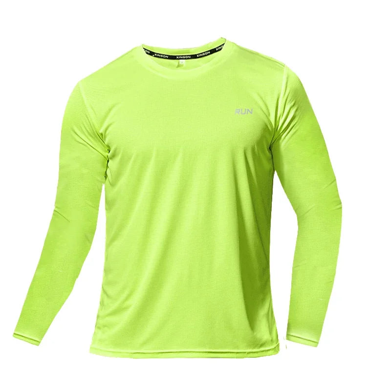 Men Summer Ice Silk Shirt Long Sleeve