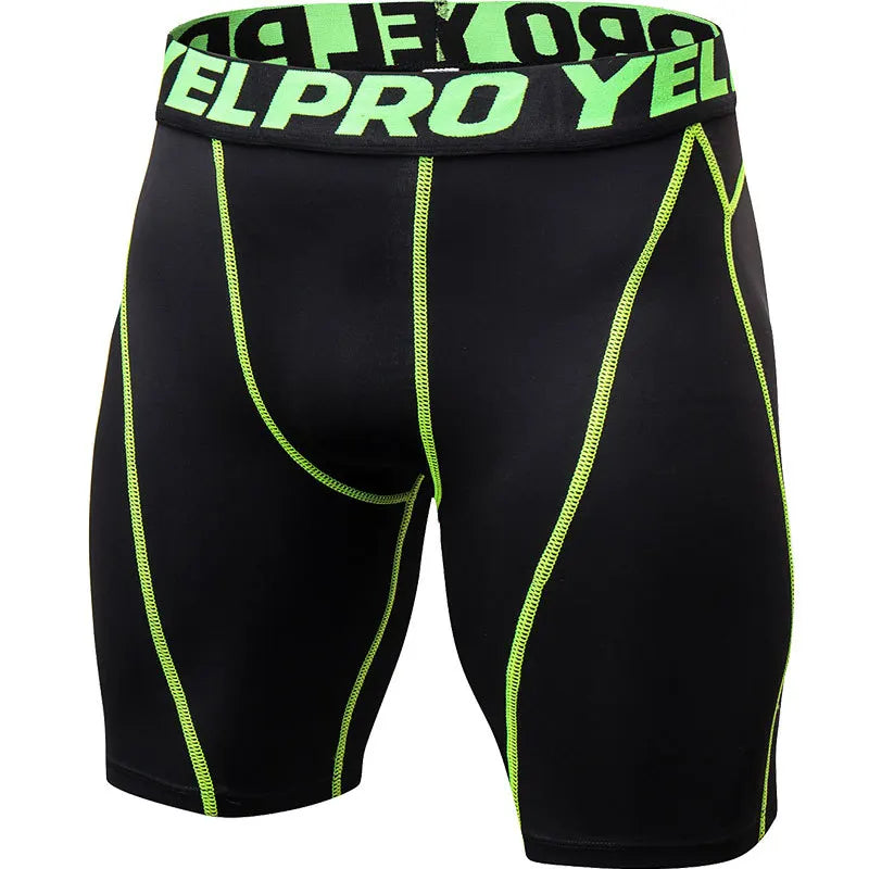 Men Compression Shorts Training Gym