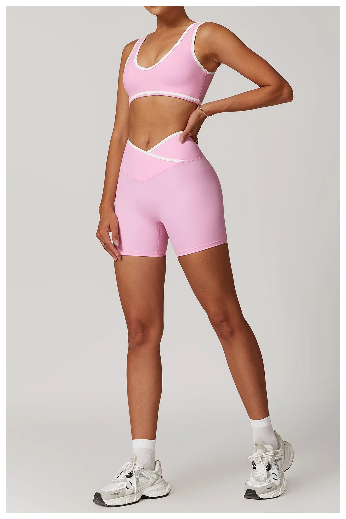 Women Yoga Set Leggings Bra