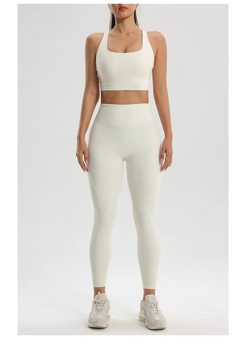 Women Yoga Set Bra Pants