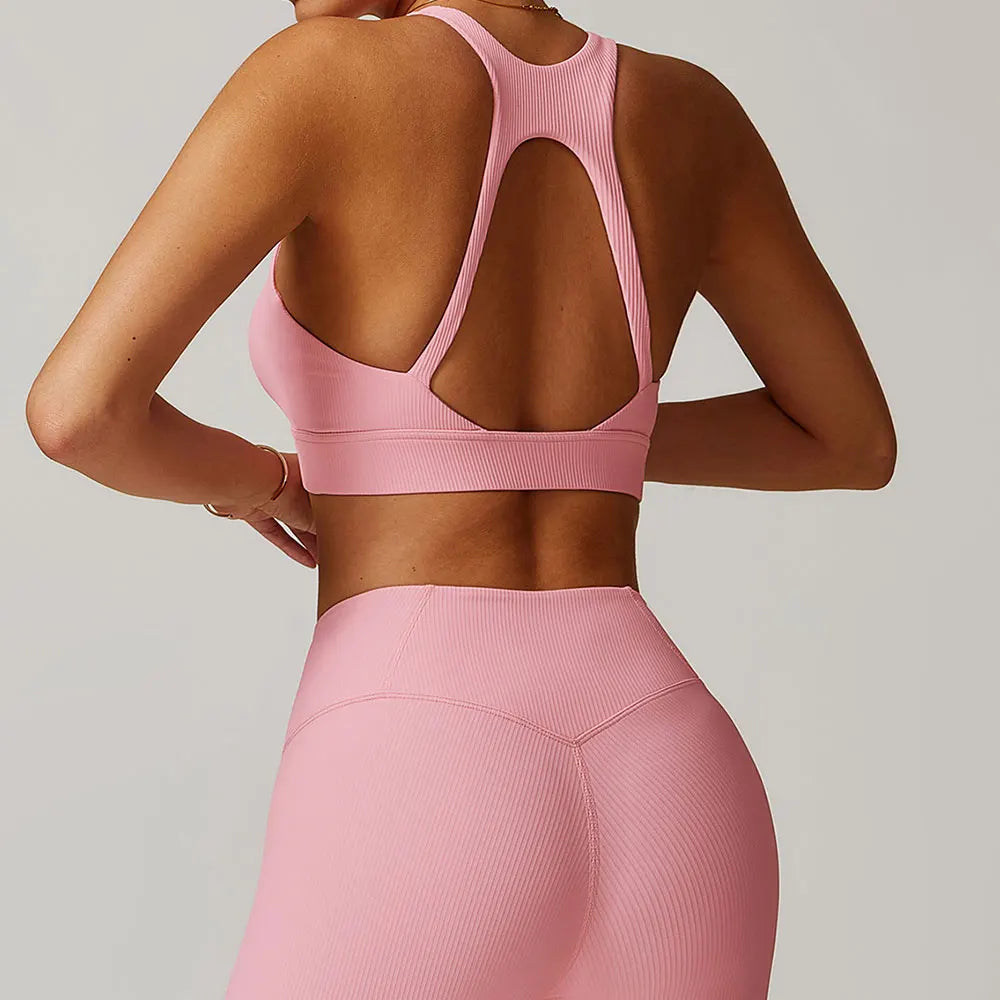 Women Sports Bra Breathable Push Up