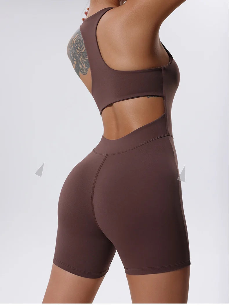 Women Jumpsuit Tracksuit Gym Set