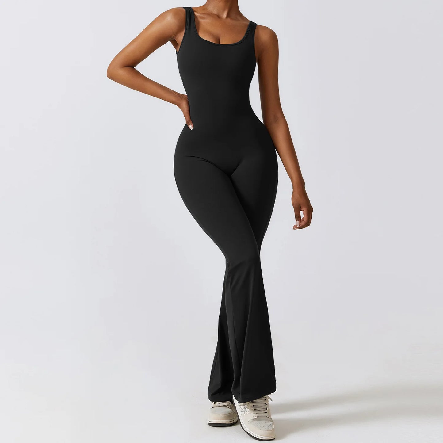 Women Jumpsuit Yoga Training Set