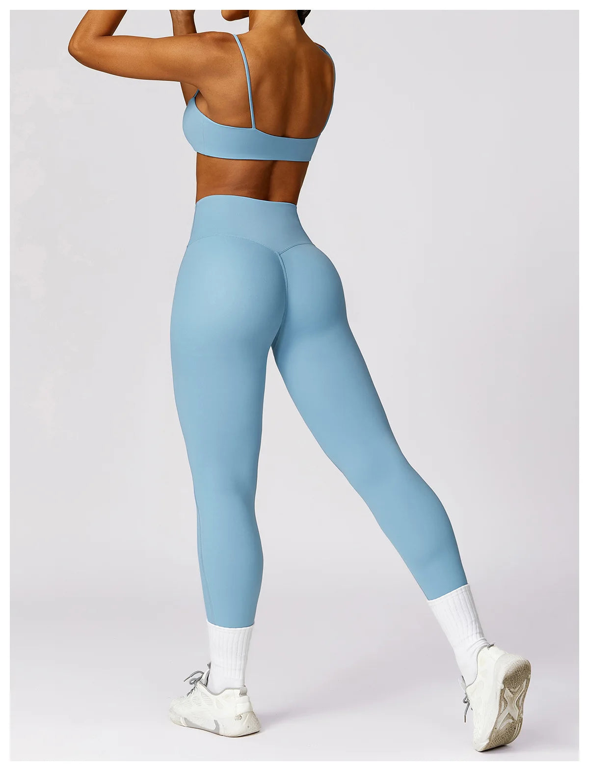 Women Yoga Set Beauty Back Bra Leggings