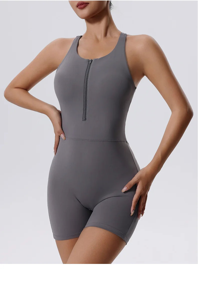 Women Jumpsuit Tracksuit Gym Set