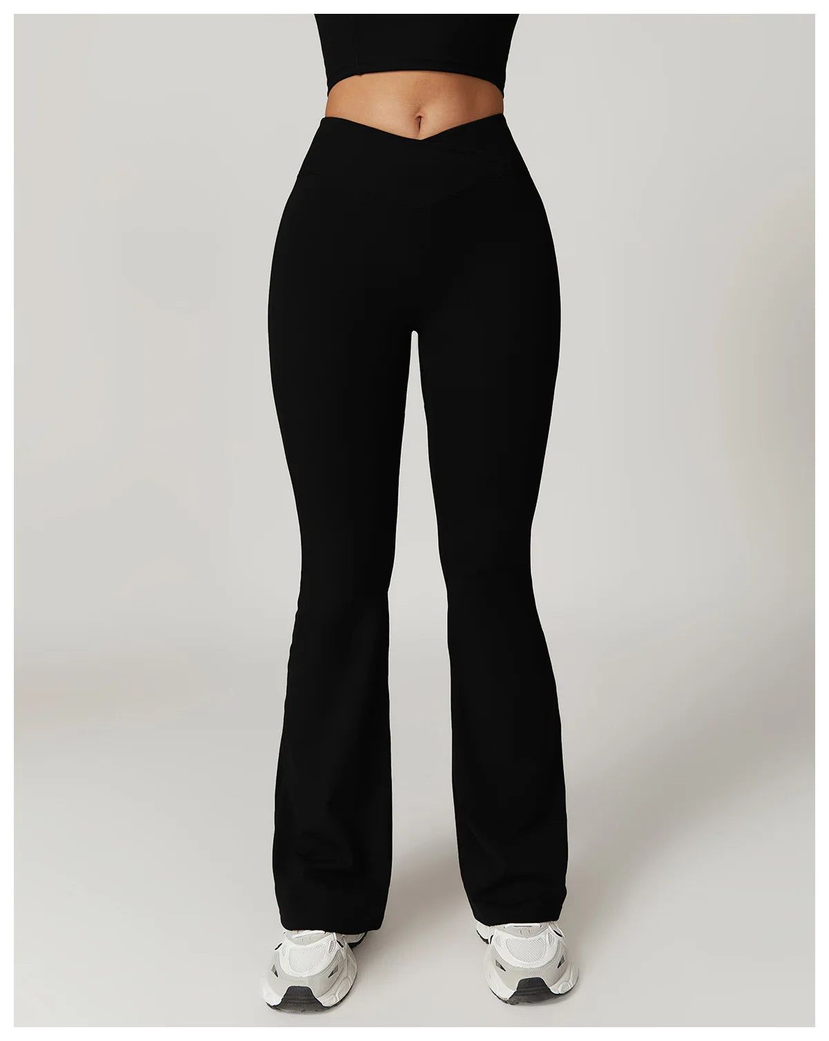 Women Leggings High Waist Flared Pants