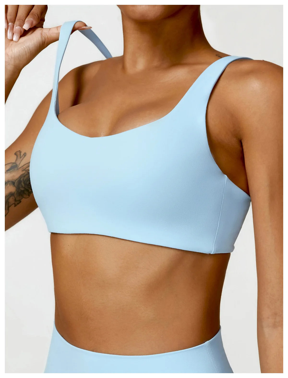 Women Yoga Set Long Sleeve Bra Leggings