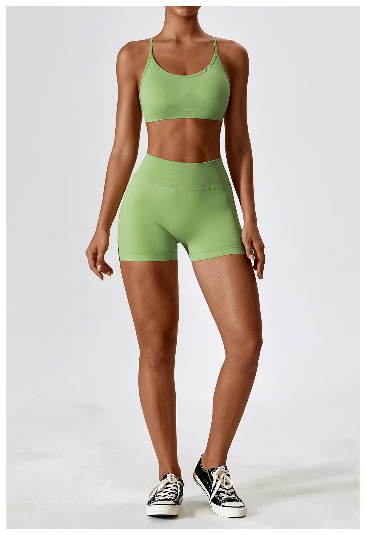 Women Sports Bra Cross Strap
