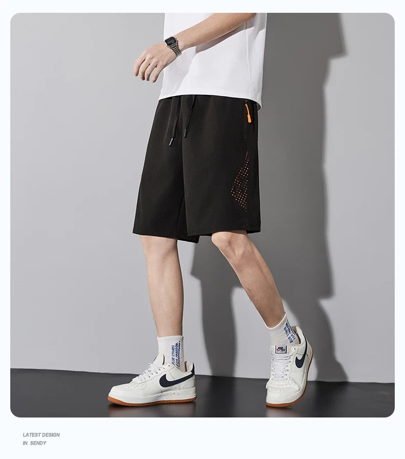 Men Running Shorts Gym Track