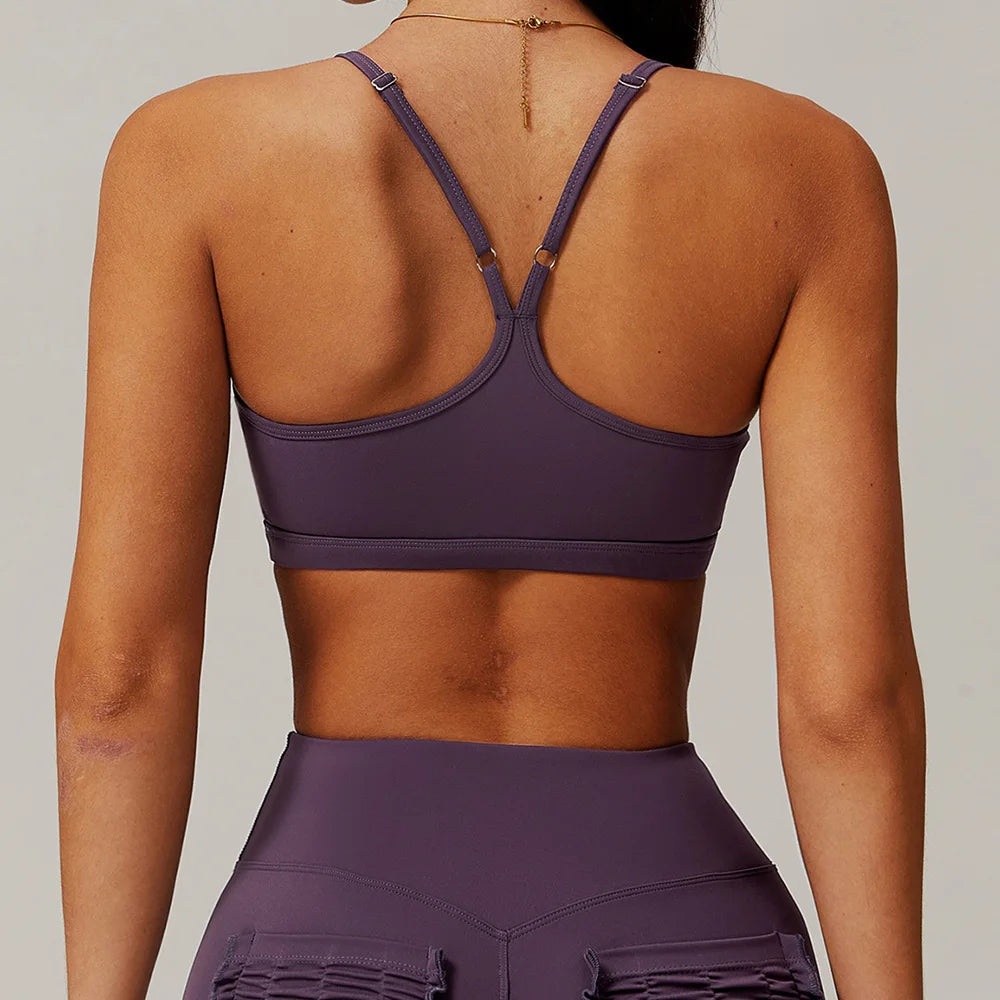 Women Sports Bra Push Up High Strength