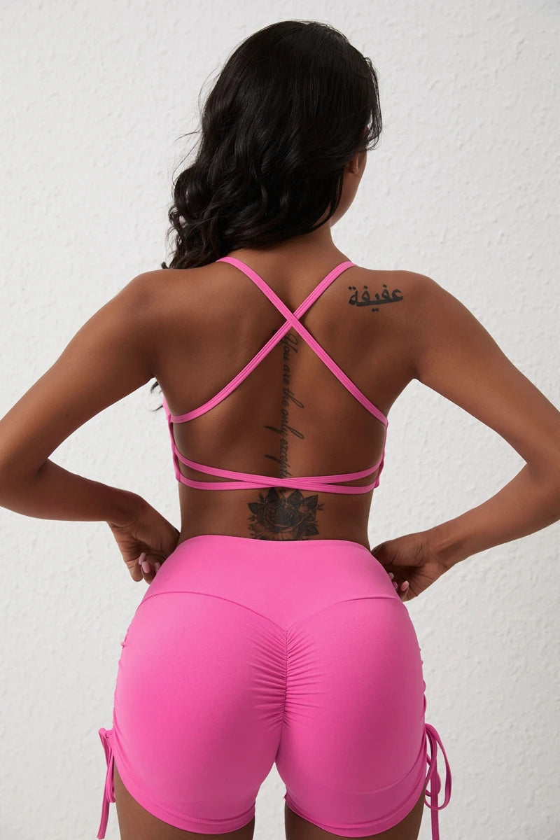 Women Yoga Bra Crop Tank