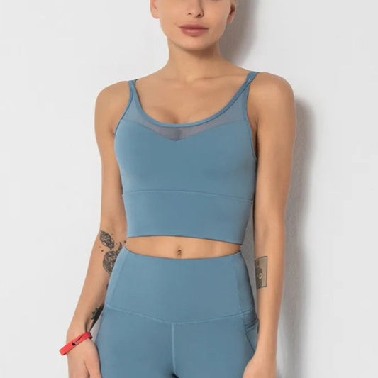 Women Sports Bra Yoga Crop Tank