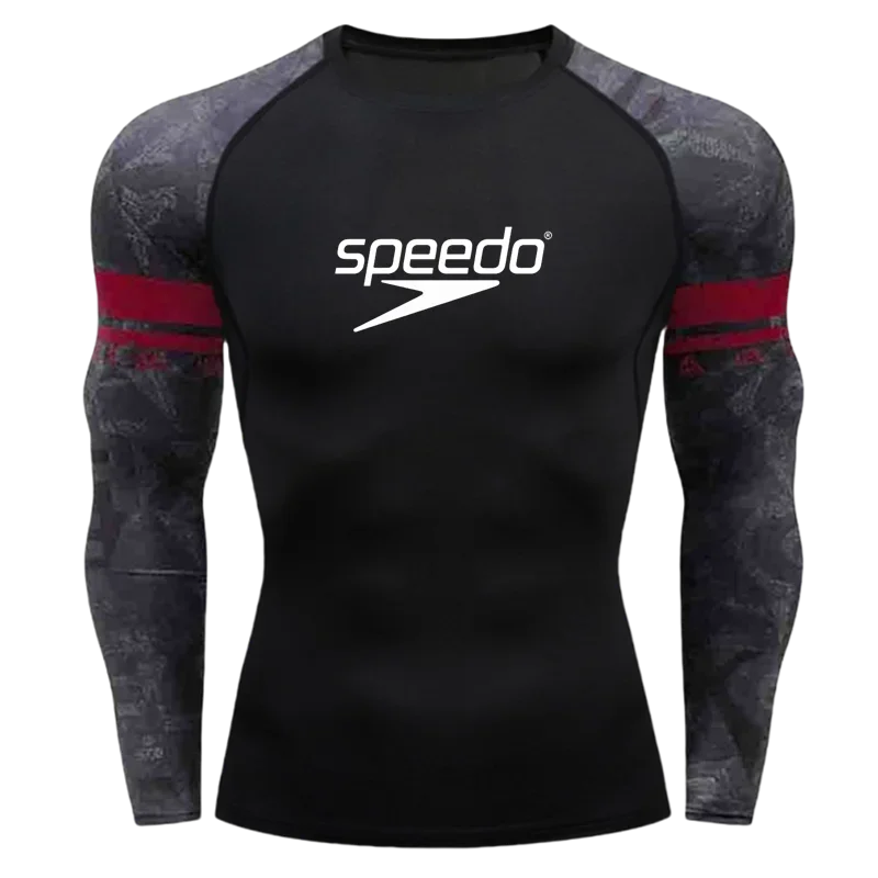 Men Compression Shirt Rashguard
