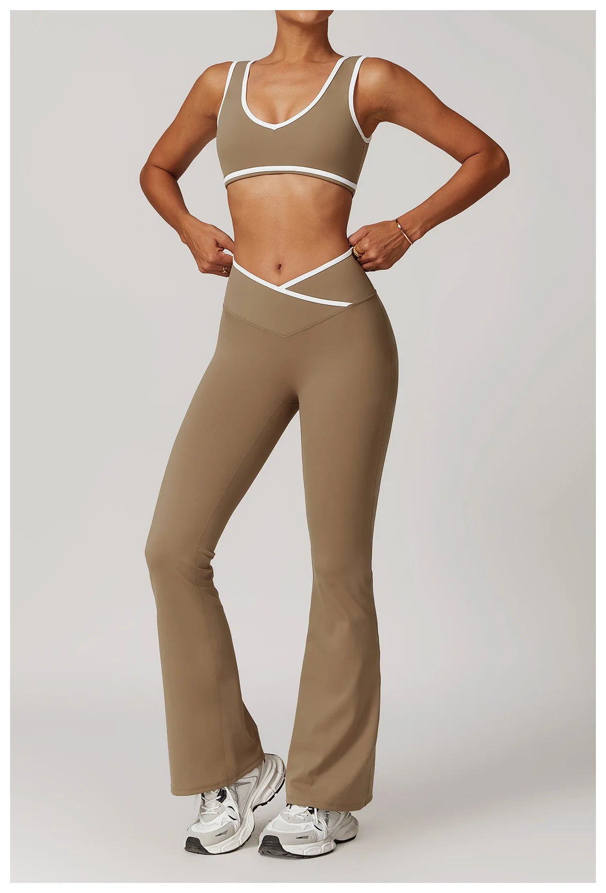Women Yoga Set Leggings Bra