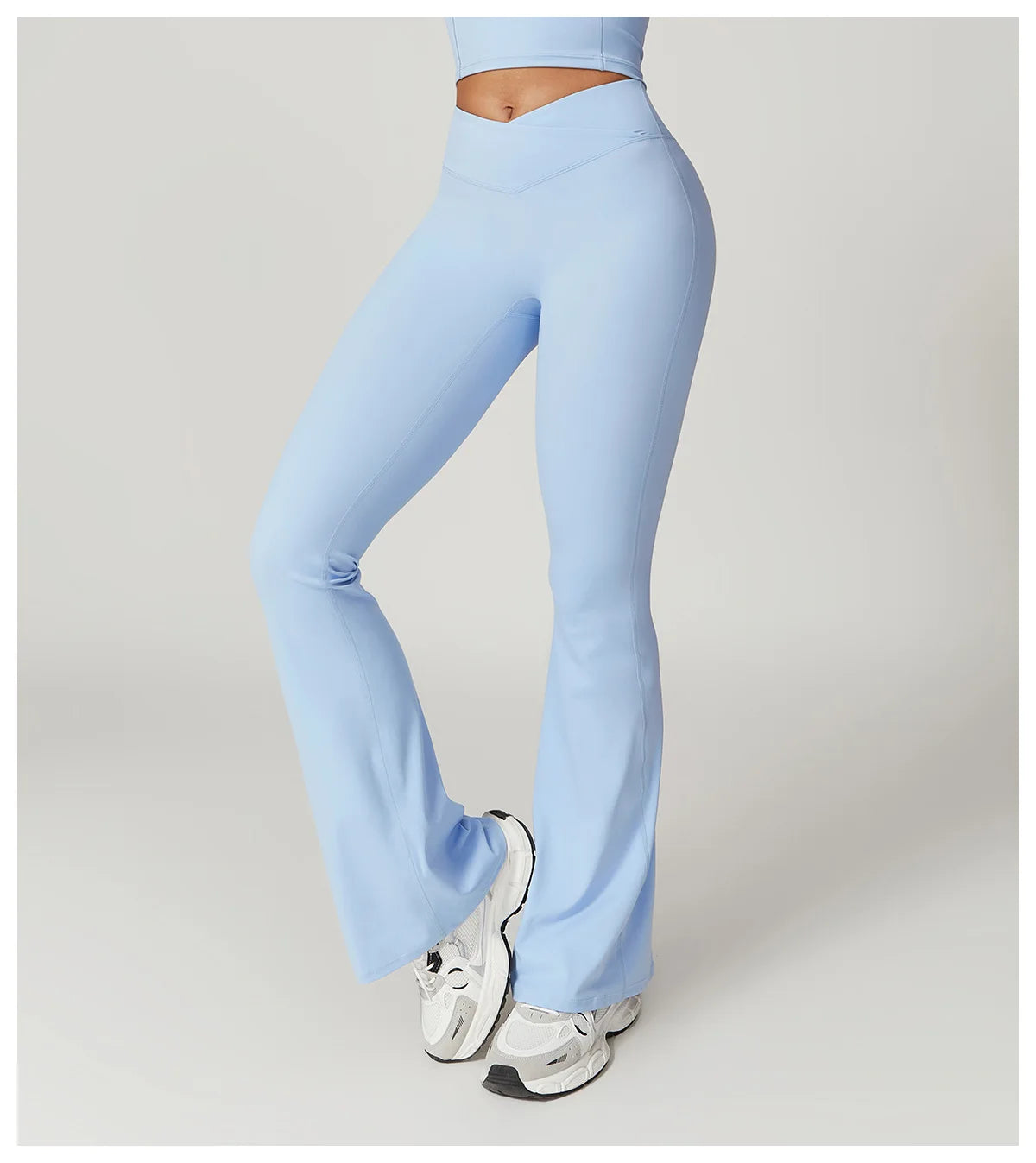 Women Leggings High Waist Flared Pants