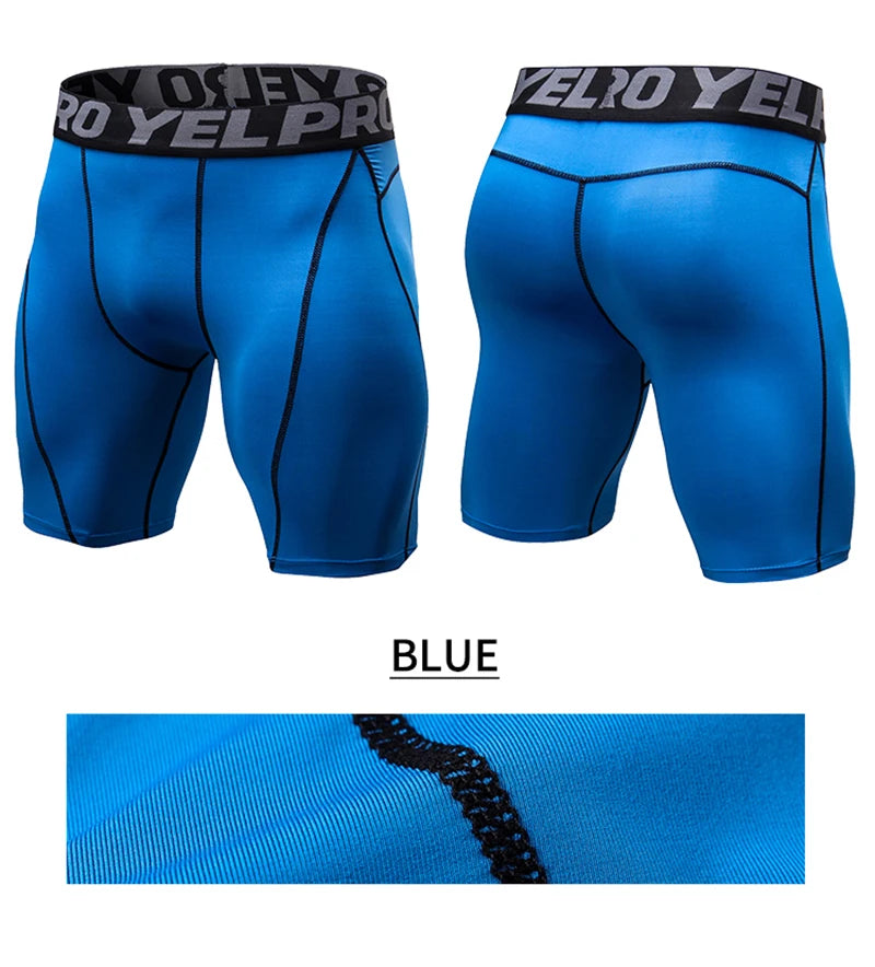 Men Compression Shorts Training Gym