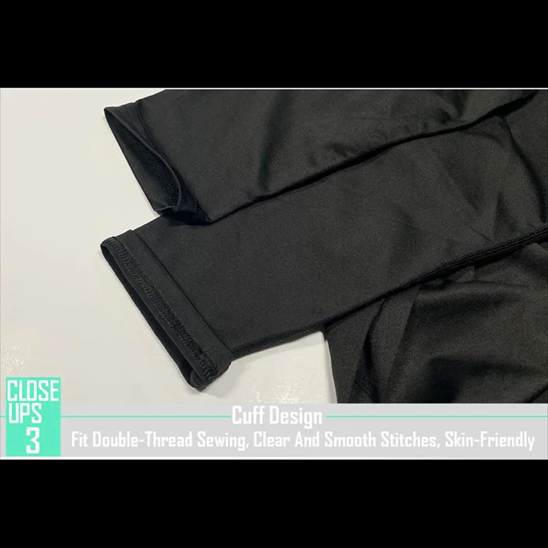 Men Compression Shirt Long Sleeve
