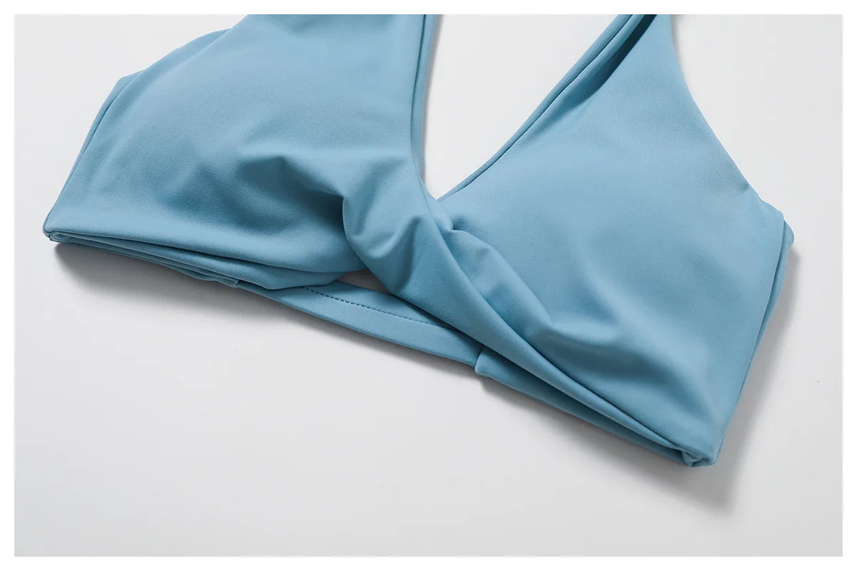 Women Sports Bra Halter Push Up