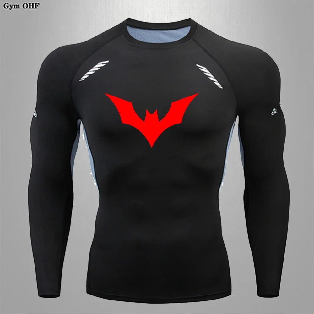 Men Compression T Shirt Short Sleeve