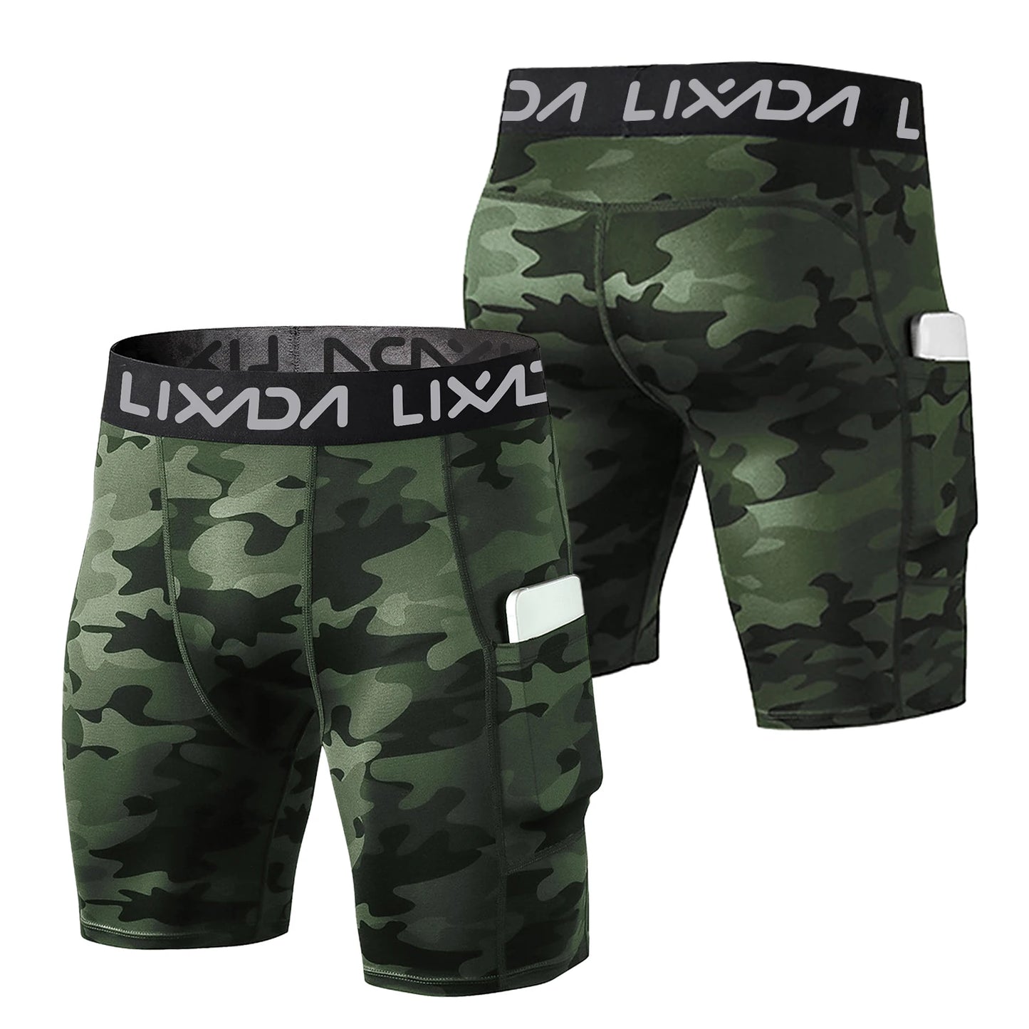 Men Sports Shorts Workout 3 Pack