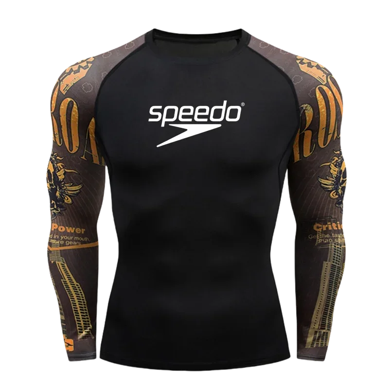 Men Compression Shirt Rashguard