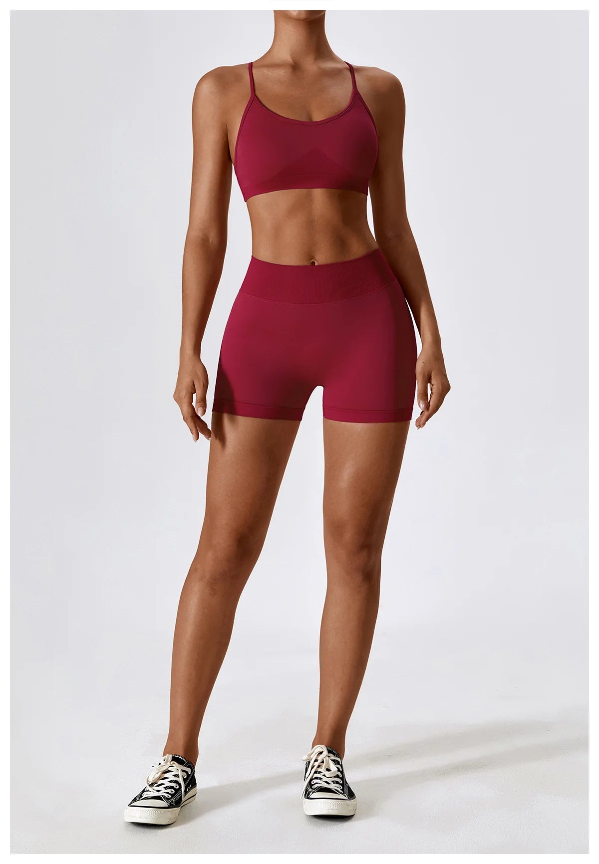 Women Sports Bra Cross Strap