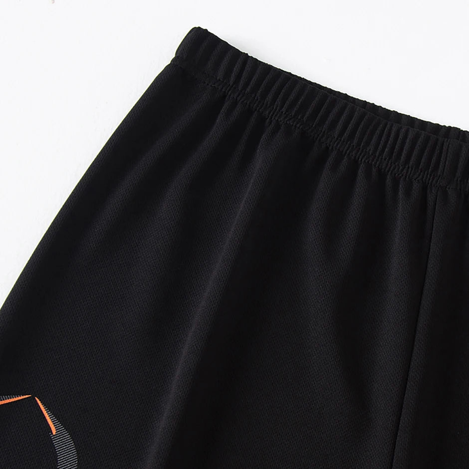 Men Sports Set Mesh Shirt Shorts