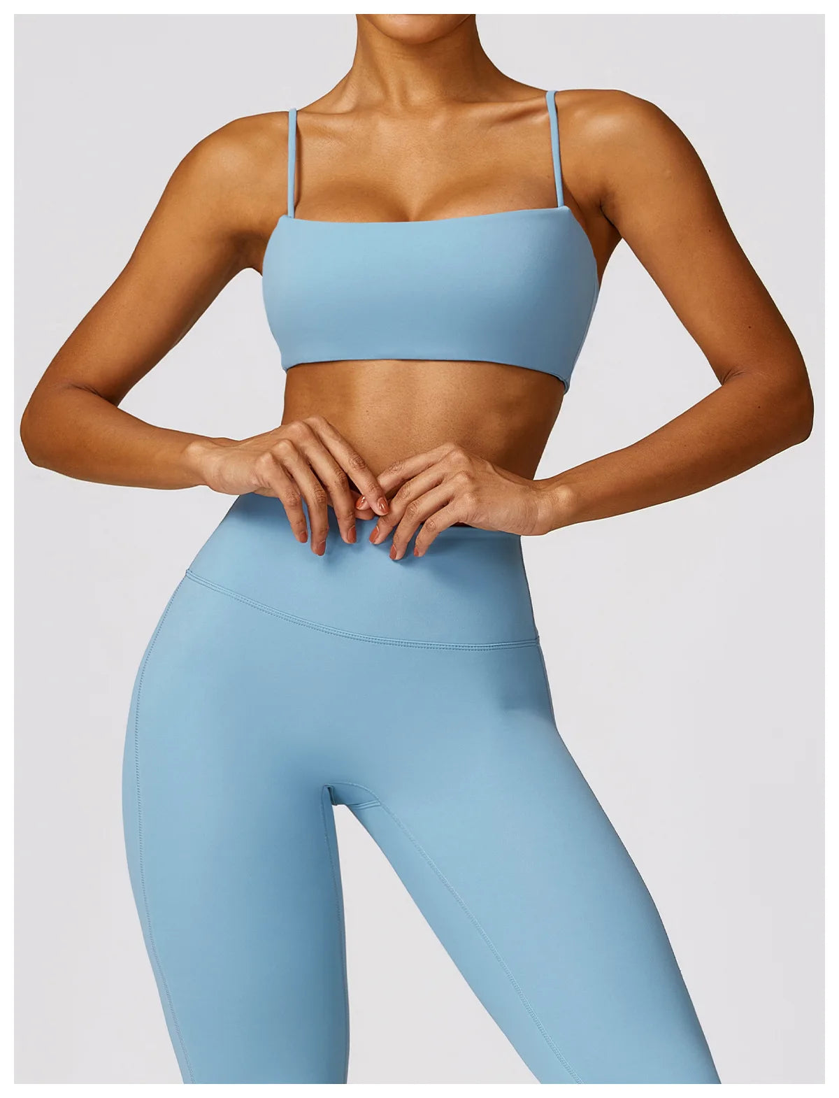Women Yoga Set Beauty Back Bra Leggings