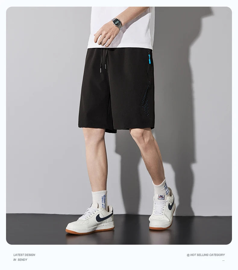 Men Running Shorts Gym Track