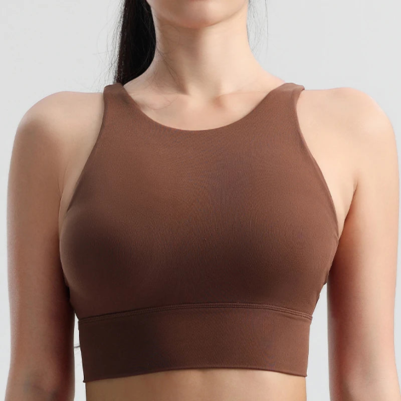 Women Sports Bra High Impact Shockproof