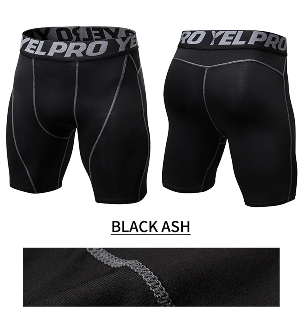 Men Compression Shorts Training Gym