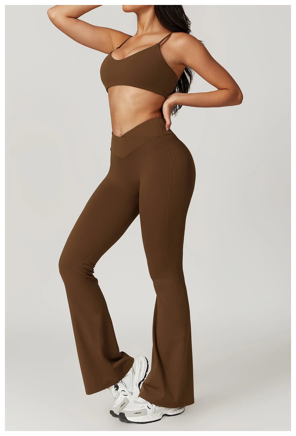 Women Leggings High Waist Flared Pants