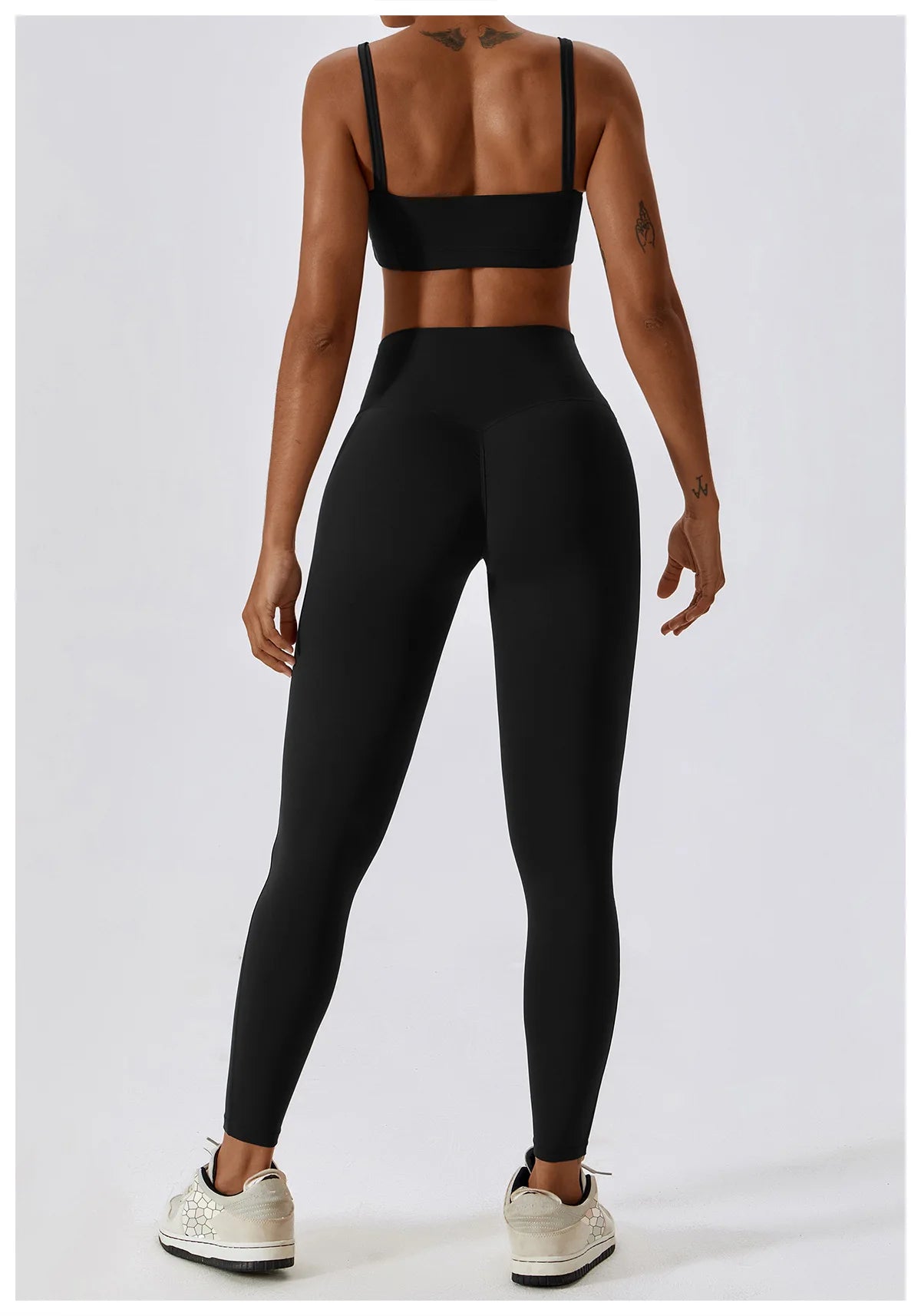 Women Yoga Set Nude Bra Leggings