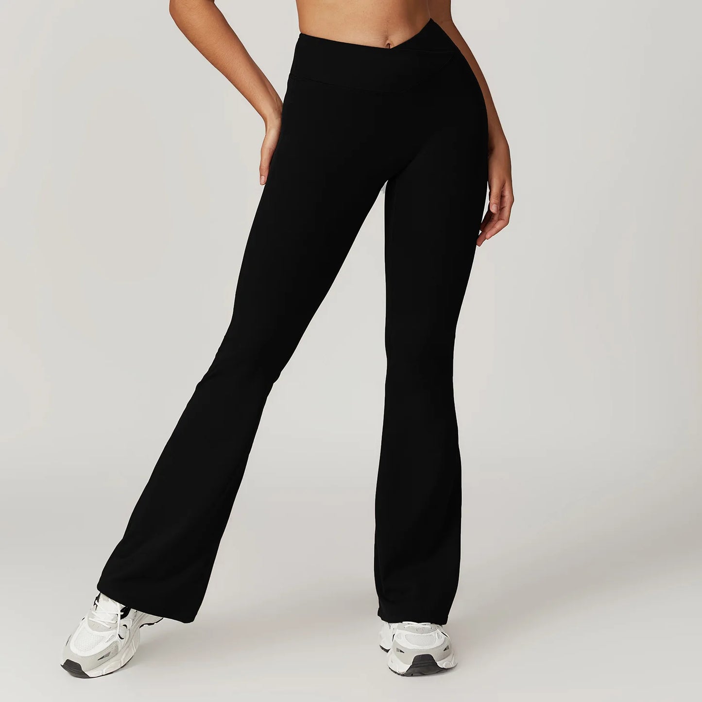 Women Leggings High Waist Flared Pants