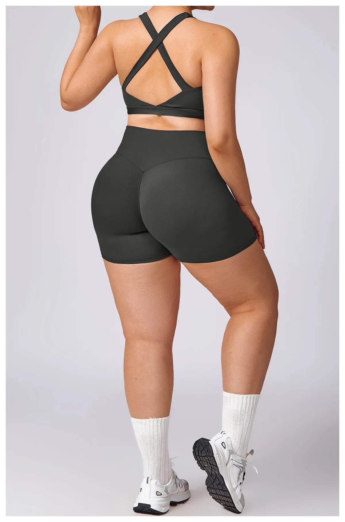 Women Yoga Set Plus Size Two Piece