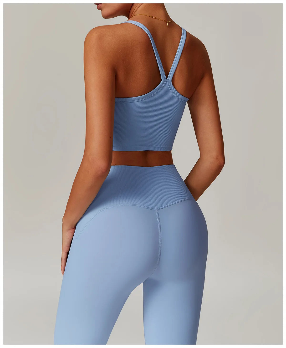 Women Yoga Set Jacket Bra Leggings