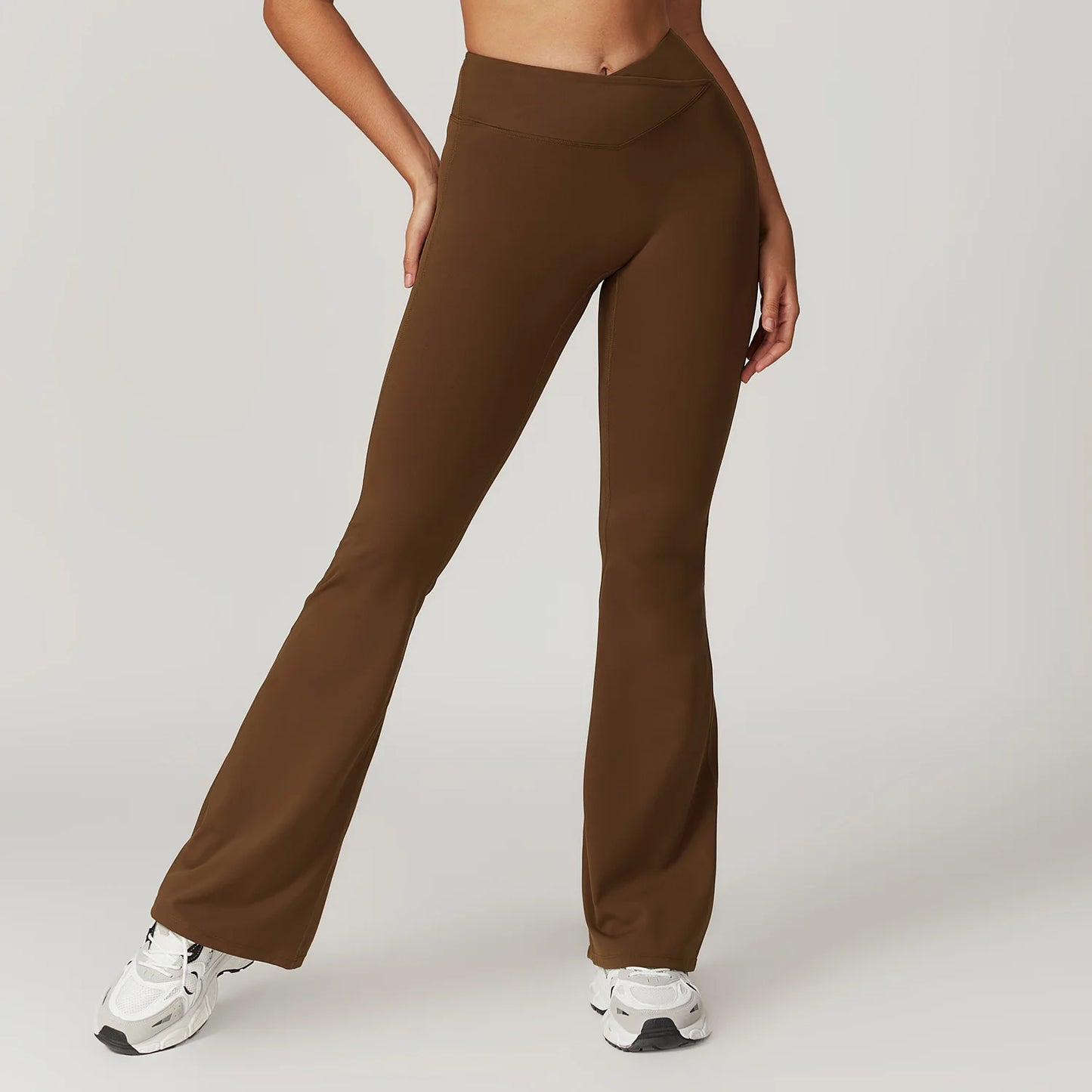 Women Leggings High Waist Flared Pants