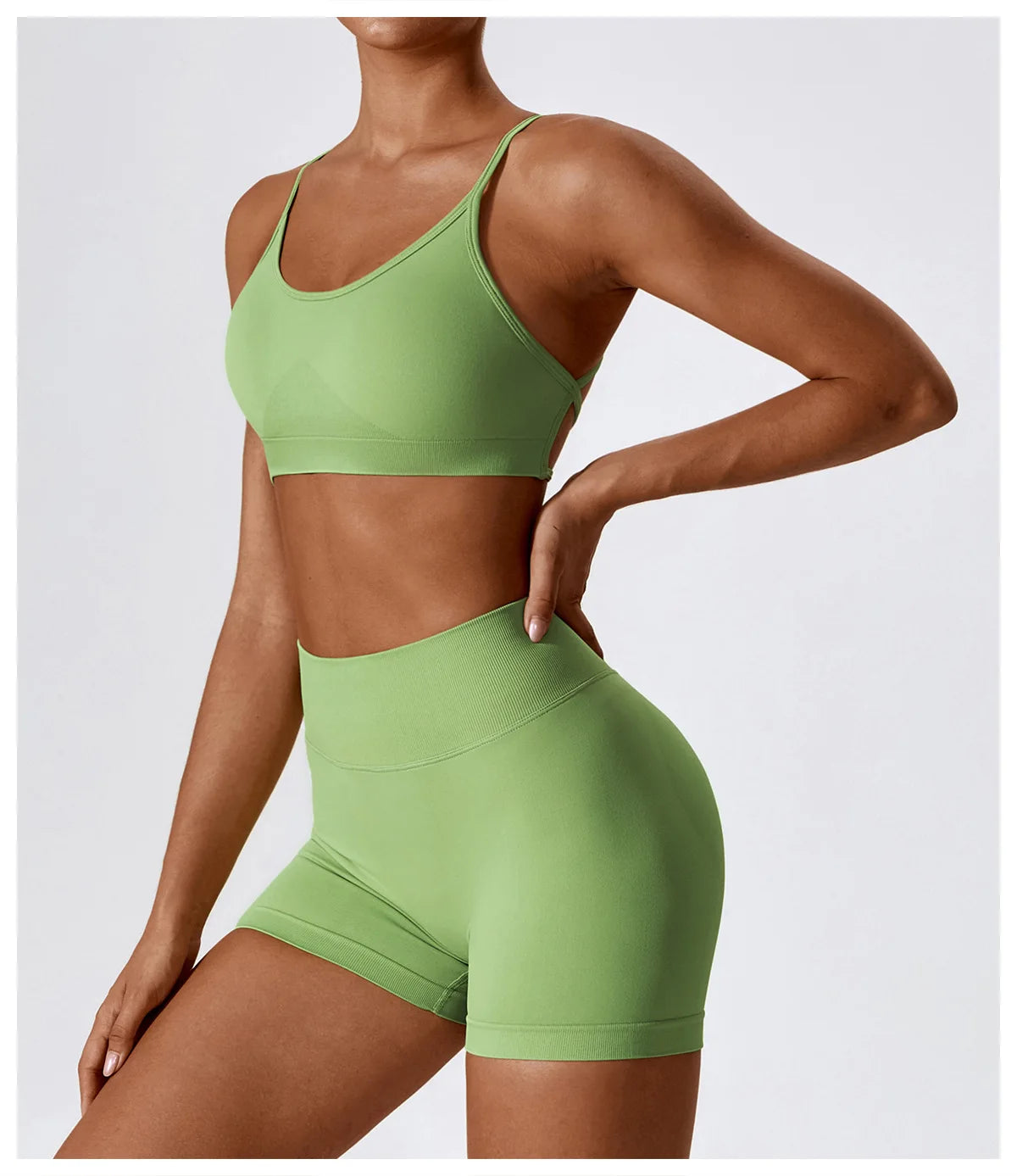 Women Sports Bra Cross Strap