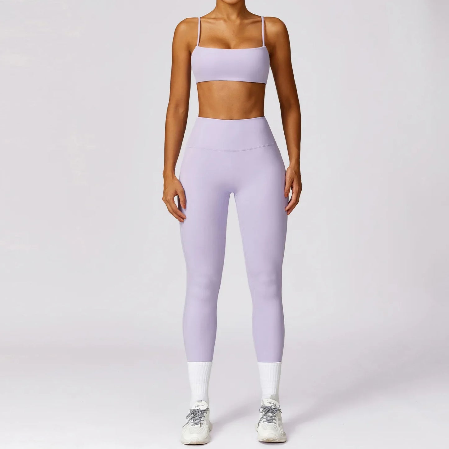 Women Yoga Set Beauty Back Bra Leggings