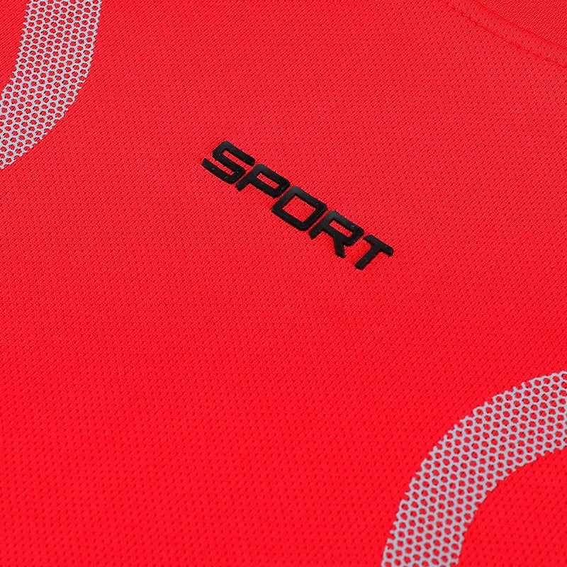 Men Sports Set Oversized Running