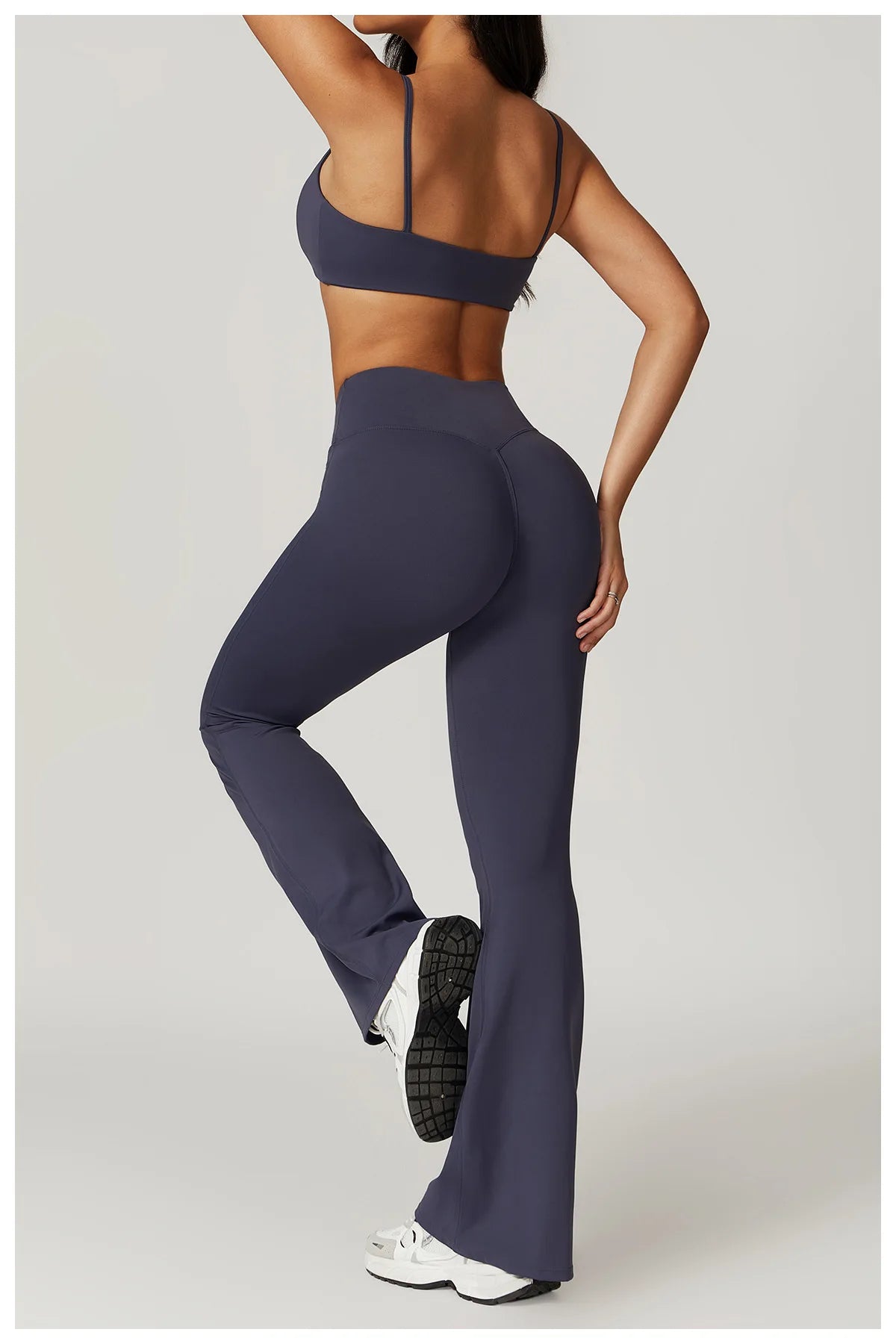 Women Yoga Set Crop Top Leggings